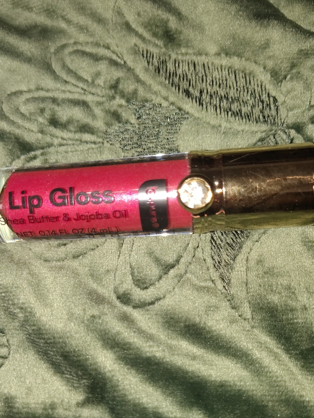 Source Unknown Lip Gloss - Deep Berry Pink with Gold Cap